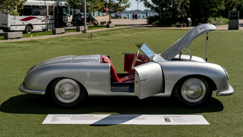 Porsche 356 No. 1, on tour in Toronto earlier this month.